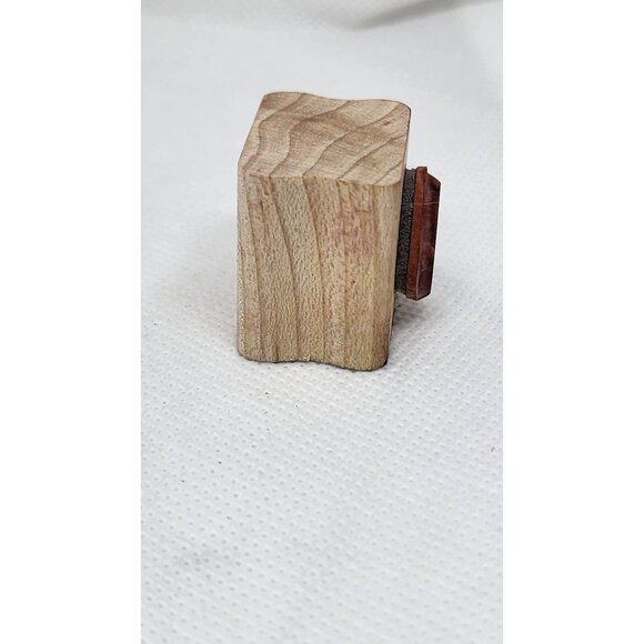 2007 Stampin’ Up Wooden Rubber Stamp – Vintage Crafting Collectible - Picture 7 of 9